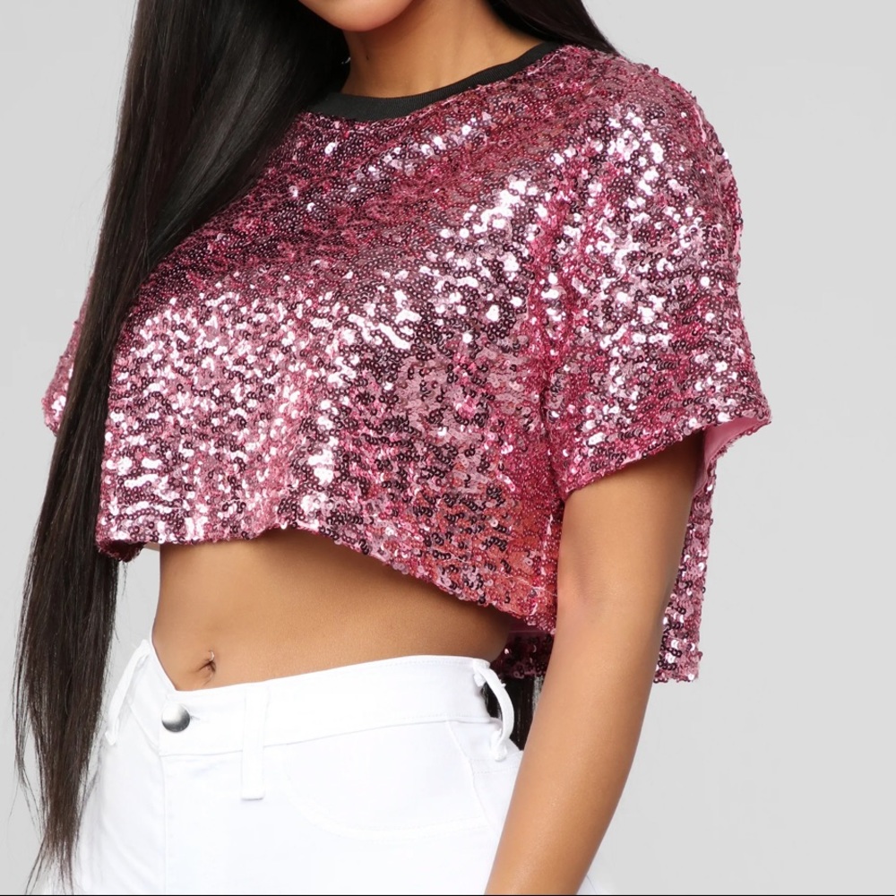 Giving You Flash Backs Top - Pink